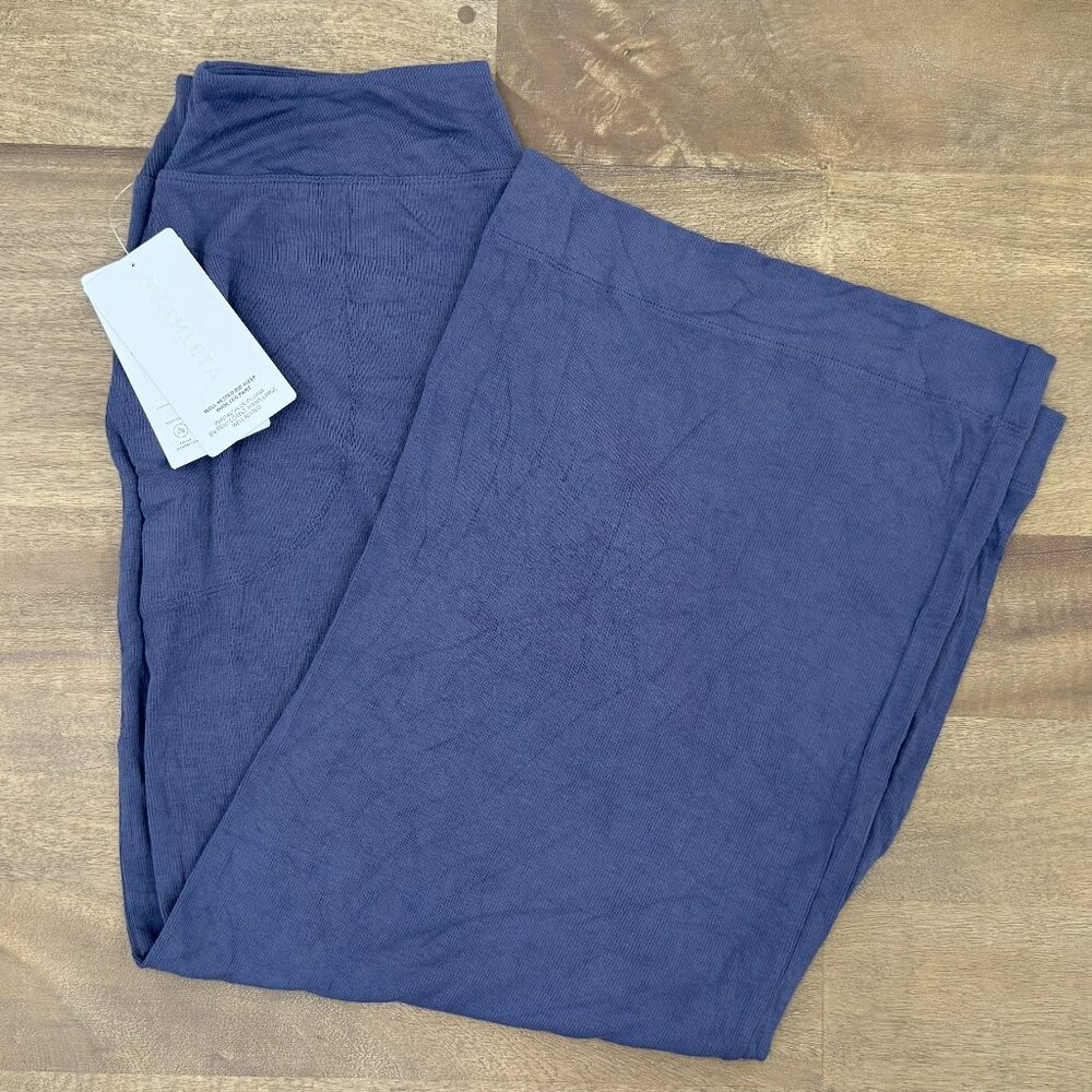 Athleta Well Rested Rib Sleep Wide Leg Pant M NWT (Bundle 2+ items for 20% off)